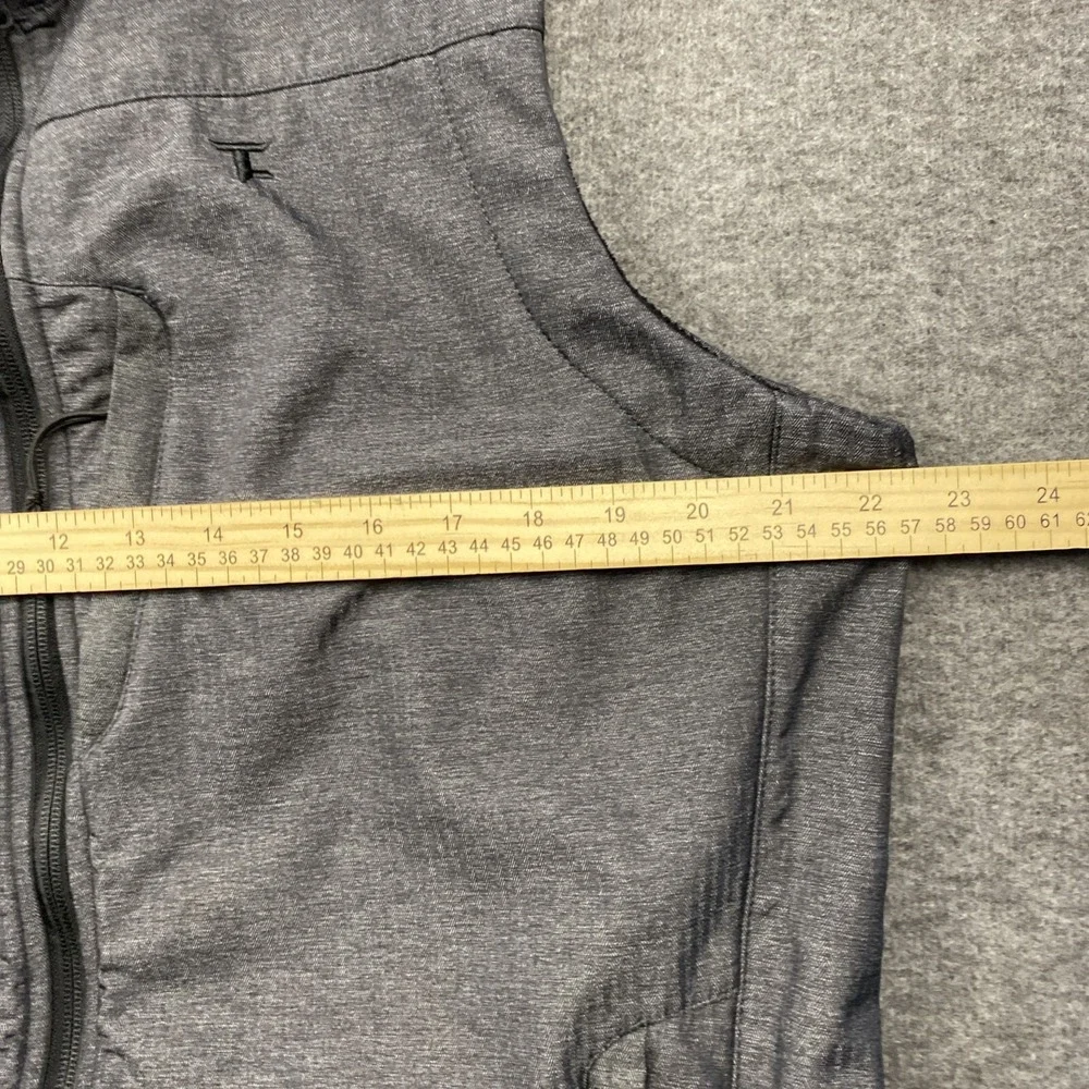 Panhandle Tuf Cooper Performance Vest Men's Large Gray Full Zip Pockets Outdoor